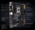 Asus TUF GAMING Z490-Plus ATX LGA 1200 moederbord, Computers en Software, Moederborden, Gebruikt, DDR4, Ophalen of Verzenden, ATX
