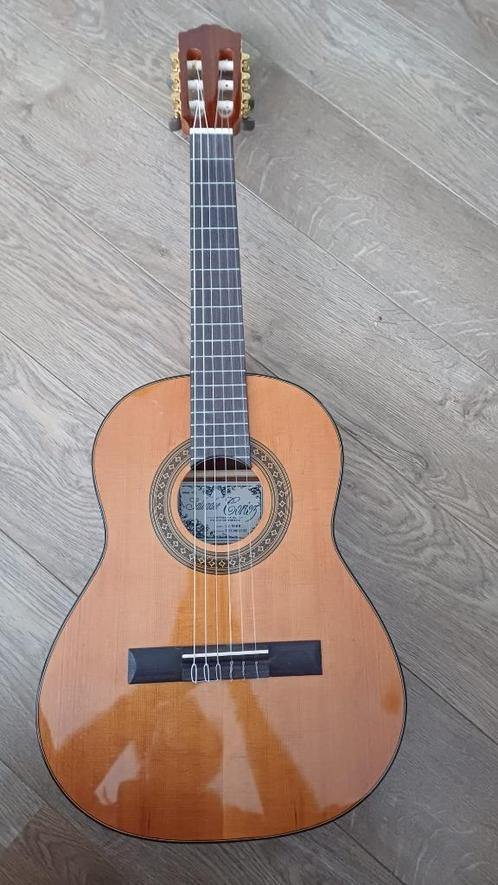 gitaar 1/2 - Salvador Cortez, Muziek en Instrumenten, Snaarinstrumenten | Gitaren | Akoestisch, Zo goed als nieuw, Klassieke of Spaanse gitaar