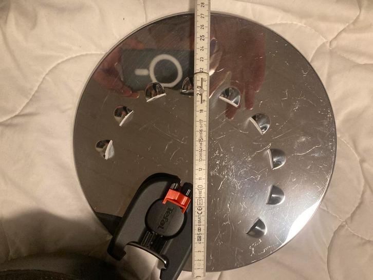 Wok tefal ingenio 28 cm induction avec couvercle et poignée, Huis en Inrichting, Keuken | Potten en Pannen, Zo goed als nieuw