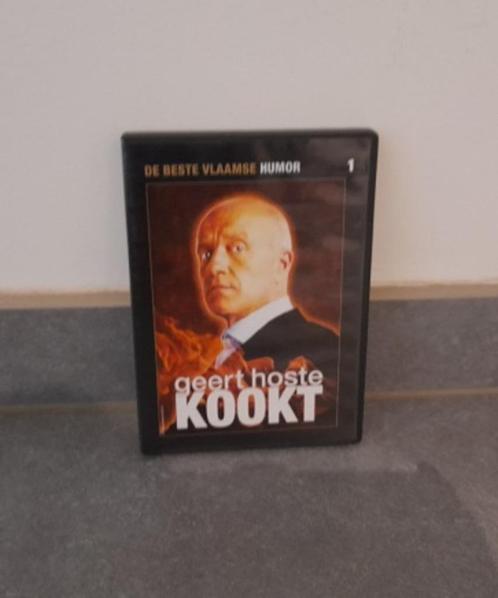 Geert Hoste Kookt, Cd's en Dvd's, Dvd's | Cabaret en Sketches, Zo goed als nieuw, Stand-up of Theatershow, Alle leeftijden, Ophalen of Verzenden