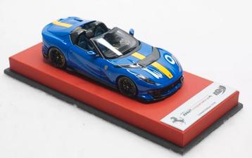 Ferrari 812 Comp. A Azzuro Dino BBR 1:43 Numéro 11/15 disponible aux enchères