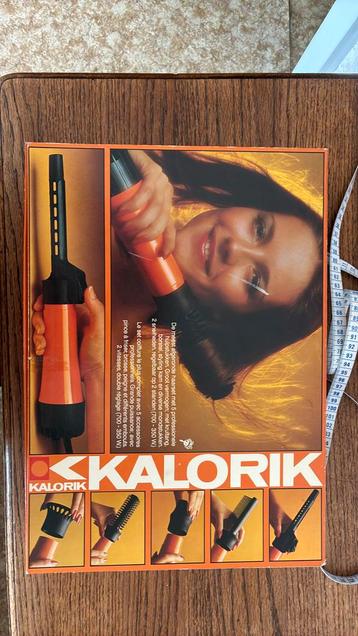 Ensemble à cheveux vintage Kalorik, Enlèvement ou Envoi, Utilisé