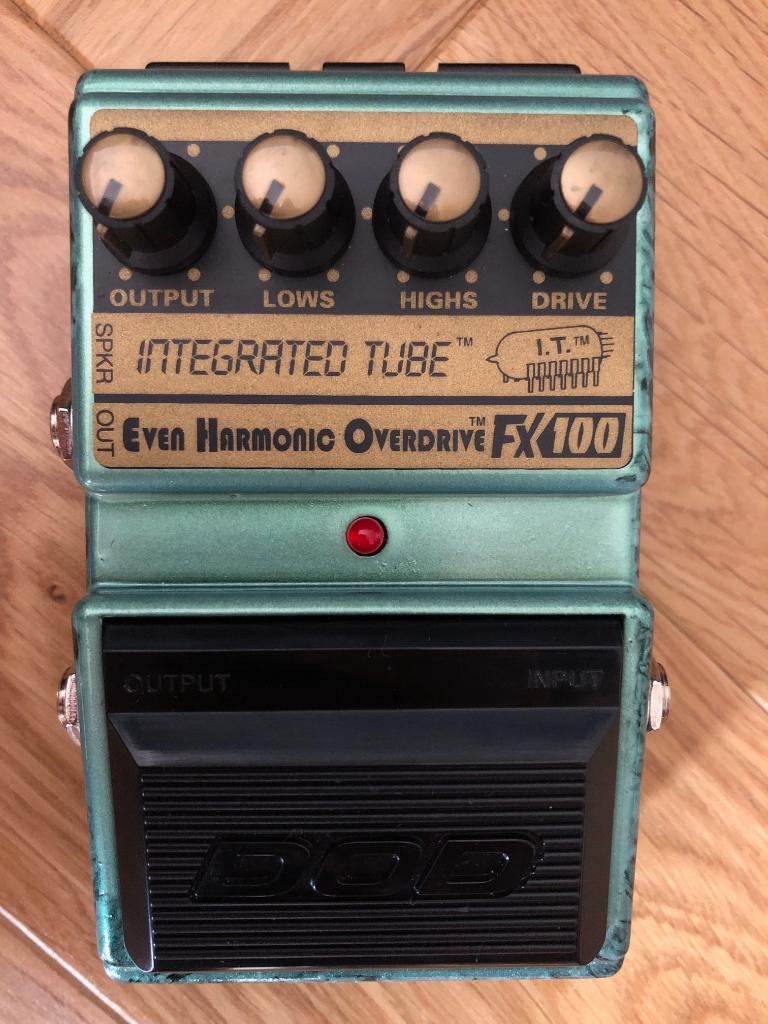 ② DOD FX100 geïntegreerde Tube Even Harmonic Overdrive — Effecten