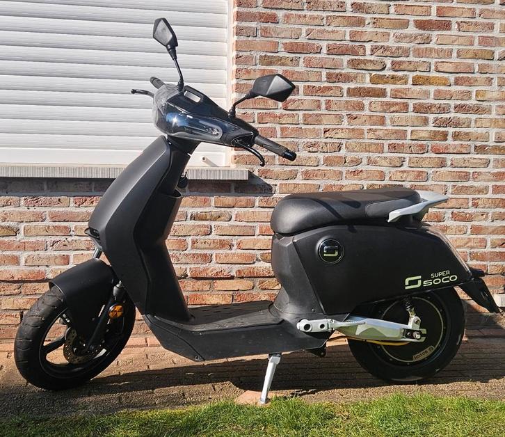 Scooter super soco CU-X, Fietsen en Brommers, Scooters | Peugeot, Gebruikt, Klasse B (45 km/u), Elektrisch, Ophalen