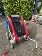 Fietskar Thule Chariot Captain XL, Fietsen en Brommers, Ophalen, Gebruikt, Kinderkar, Vering