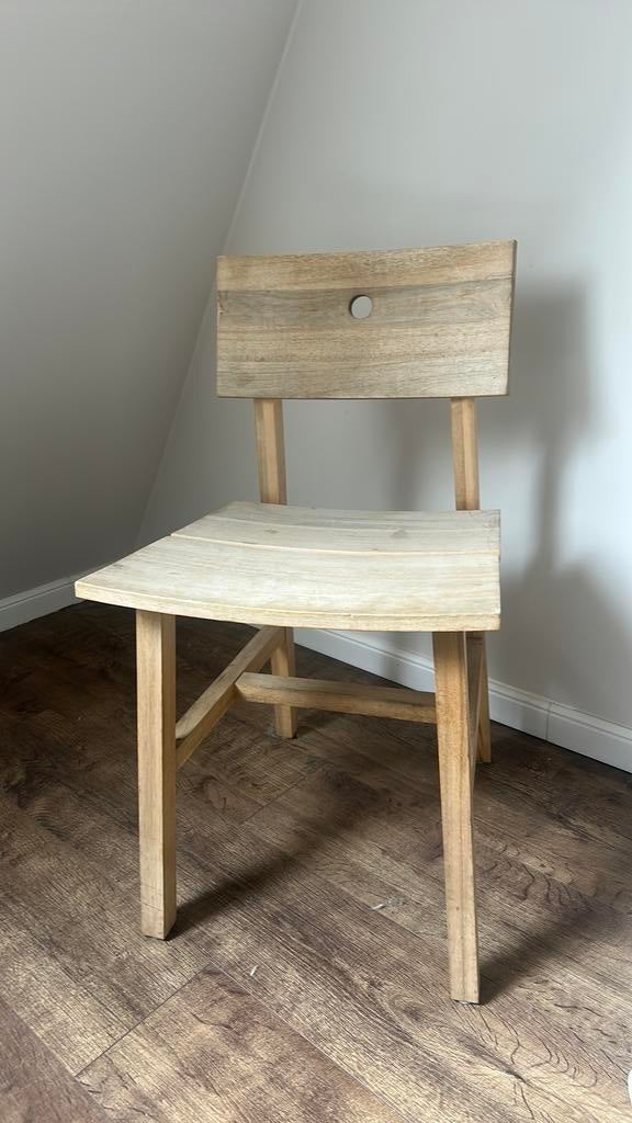 Ikea houten stoel (2 stuks), Enlèvement