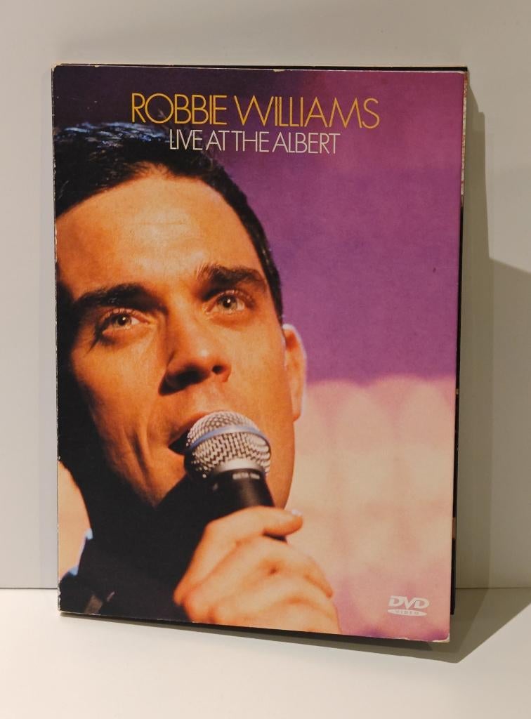 Robbie Williams Live at the Albert DVD big band concert, Alle leeftijden, Ophalen of Verzenden, Zo goed als nieuw, Muziek en Concerten