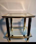 Hollywood Regency bijzettafel van Belgo Chrome, Antiquités & Art, Enlèvement ou Envoi