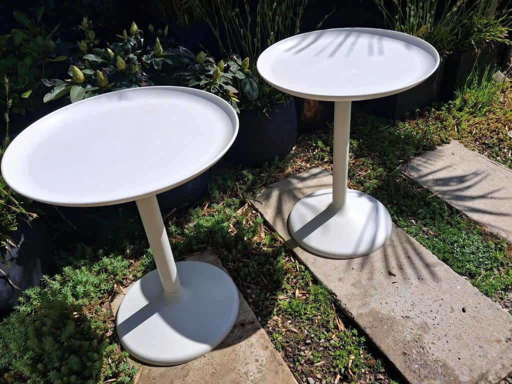 2 bijzettafeltjes, Ophalen, Gebruikt
