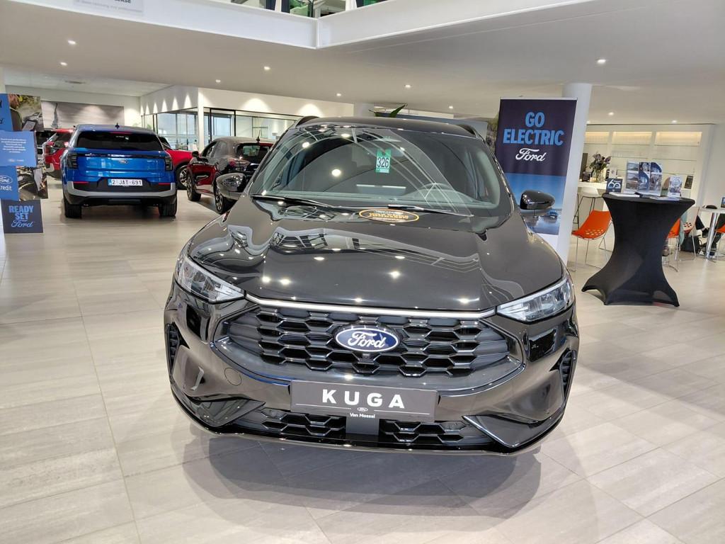 Ford Kuga ST-Line PHEV - Driver Assistance - Winterpack, Auto's, Ford, 4 cilinders, Zwart, Plug-in hybride, Bedrijf