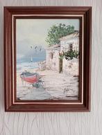 Schilderij met kader, Ophalen of Verzenden