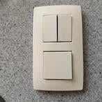 afdekplaatje niko, Ophalen, Zo goed als nieuw, Schakelaar