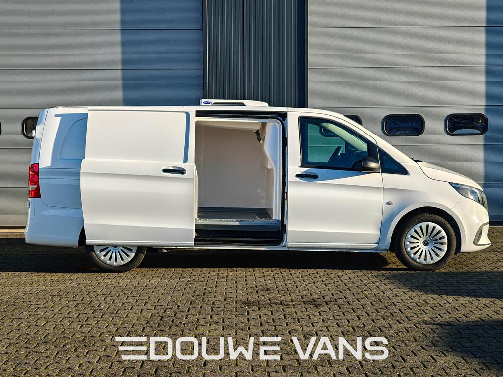 Mercedes-Benz Vito L3 116 Koelwagen Automaat MBUX Camera Nav, Auto's, Automaat, Stof, Gebruikt, Zwart