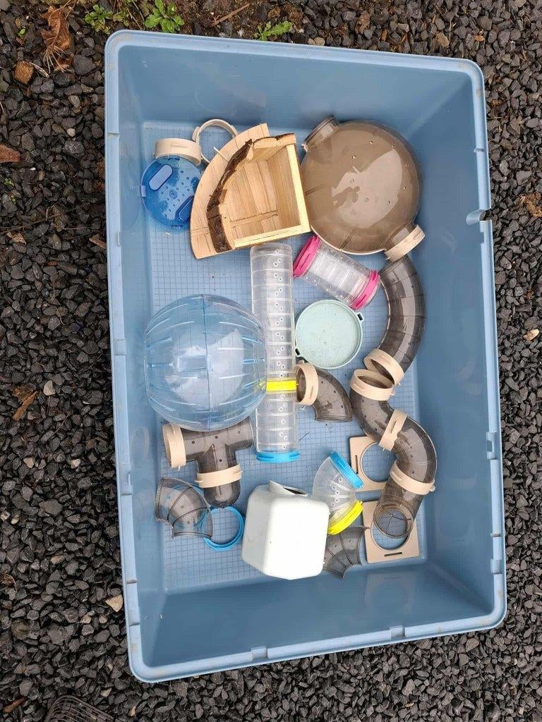 Kooi voor knaagdieren, Kooi, Minder dan 75 cm, Zo goed als nieuw, Hamster