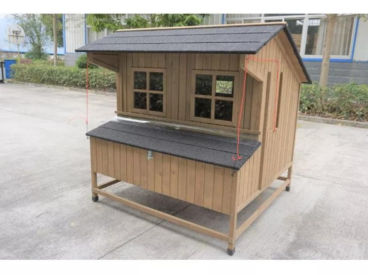 Kippenhok Sussex 18 - Naturel, Dieren en Toebehoren, Pluimvee | Toebehoren, Nieuw, Kippenhok of Kippenren, Ophalen of Verzenden