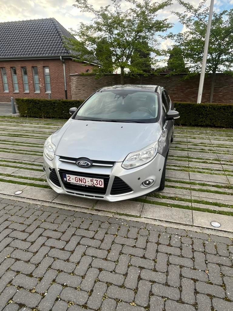 Ford Focus 1.6 Diesel–190.000 km–Technisch Top-cruisecontrol, Auto's, Focus, Euro 5, Stof, Zwart