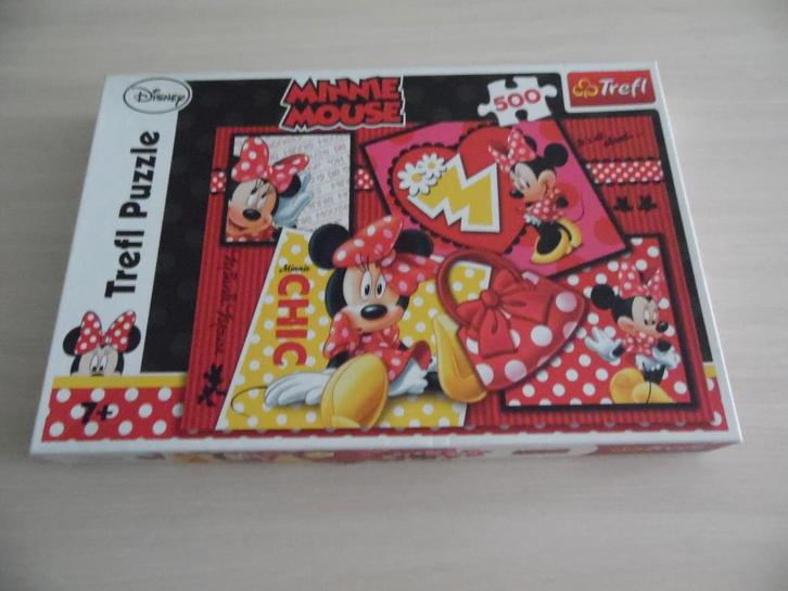 PUZZLE MINNIE MOUSE      500 PIÈCES   DISNEY, Enfants & Bébés, Jouets | Puzzles pour enfants, Comme neuf, 6 ans ou plus, Plus de 50 pièces
