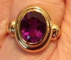 Nieuwe gouden ring met Amethist, 18 tot 19, Verzenden, Paars, Nieuw