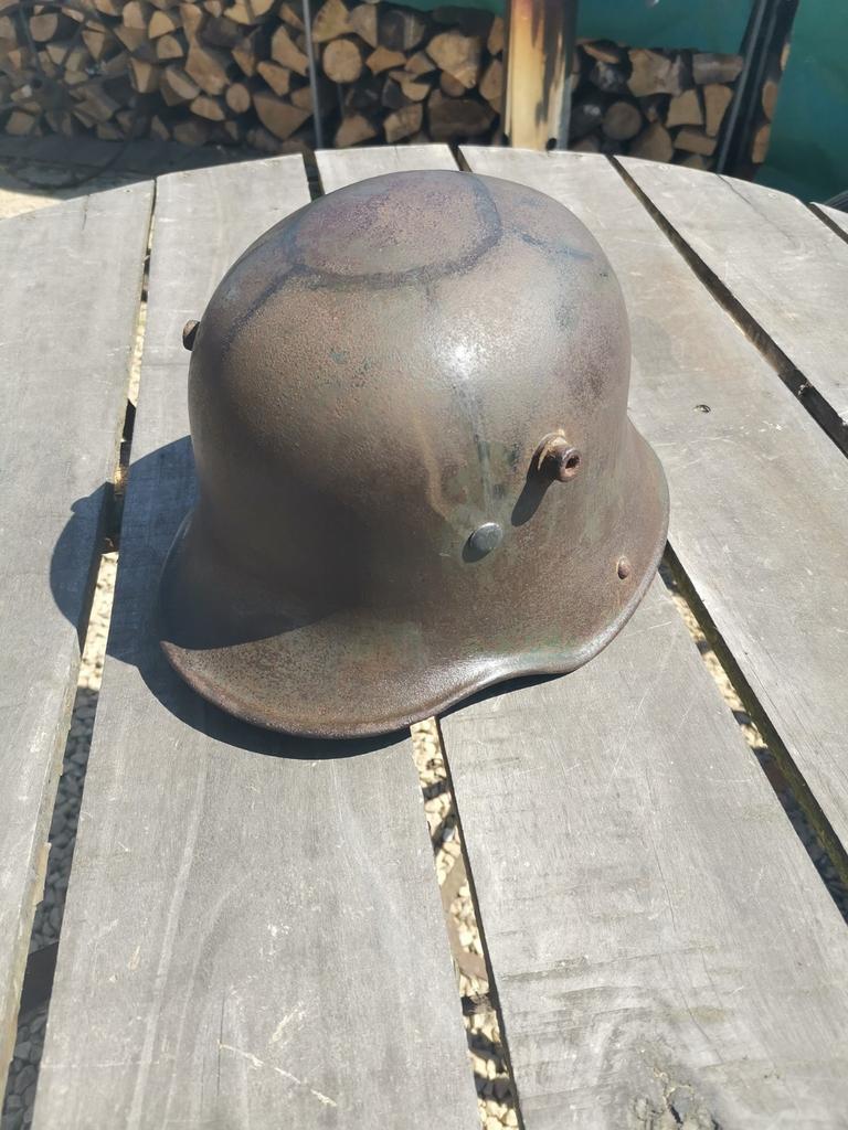 Casque allemand ww1, Verzamelen, Ophalen of Verzenden