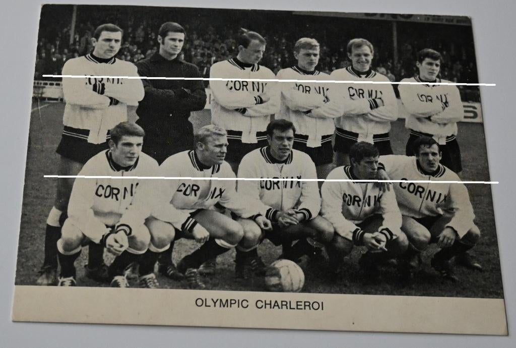 Carte postale/Photo/Olympic Charleroi/Années 1960/1970, Collections, Enlèvement ou Envoi, Utilisé, Cartes de joueur