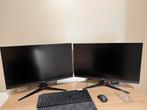 2 AOC-gameschermen 27" 240hz 300€ voor beide, Computers en Software, Monitoren, HDMI, IPS, Full HD, Minder dan 1 ms