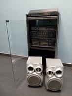 HITACHI  + JVS, TV, Hi-fi & Vidéo, Haut-parleurs, JVC, Enlèvement, Utilisé