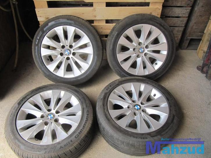 BMW E90 E91 E92 BANDEN velgen 225 50 17 INCH 5X120, Auto-onderdelen, Overige Auto-onderdelen, BMW, Gebruikt