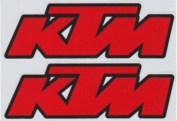 KTM sticker set #1, Motoren, Accessoires | Stickers, Verzenden
