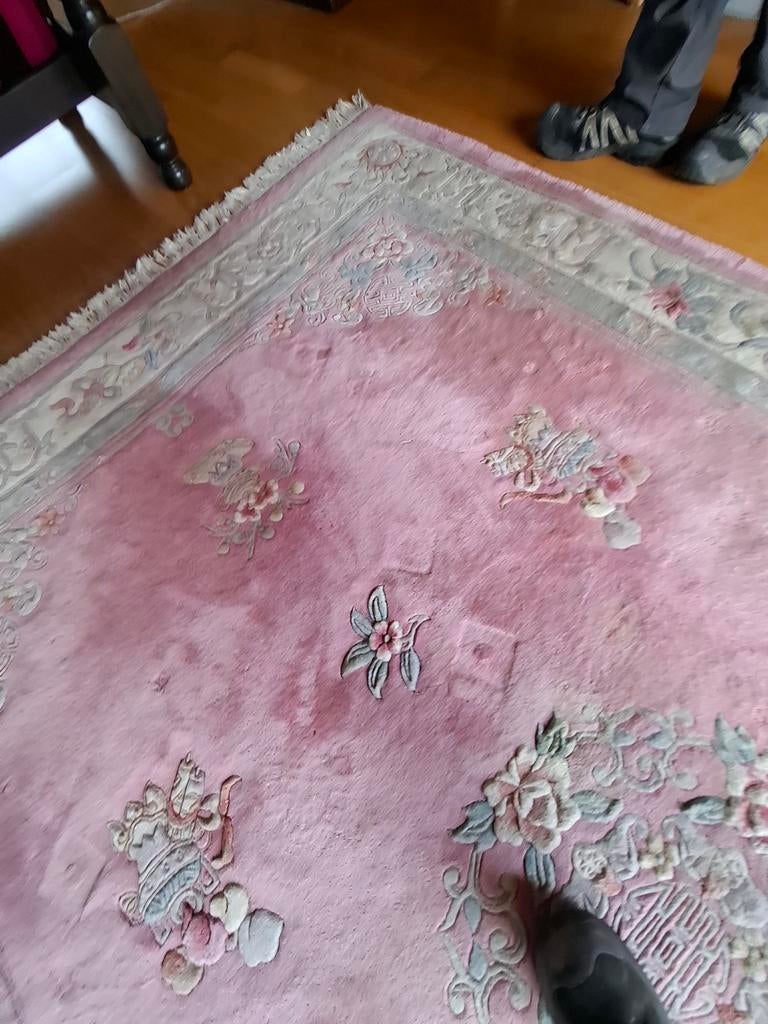 Perzische mat met een paar vlekken, Huis en Inrichting, Stoffering | Tapijten en Vloerkleden, Ophalen