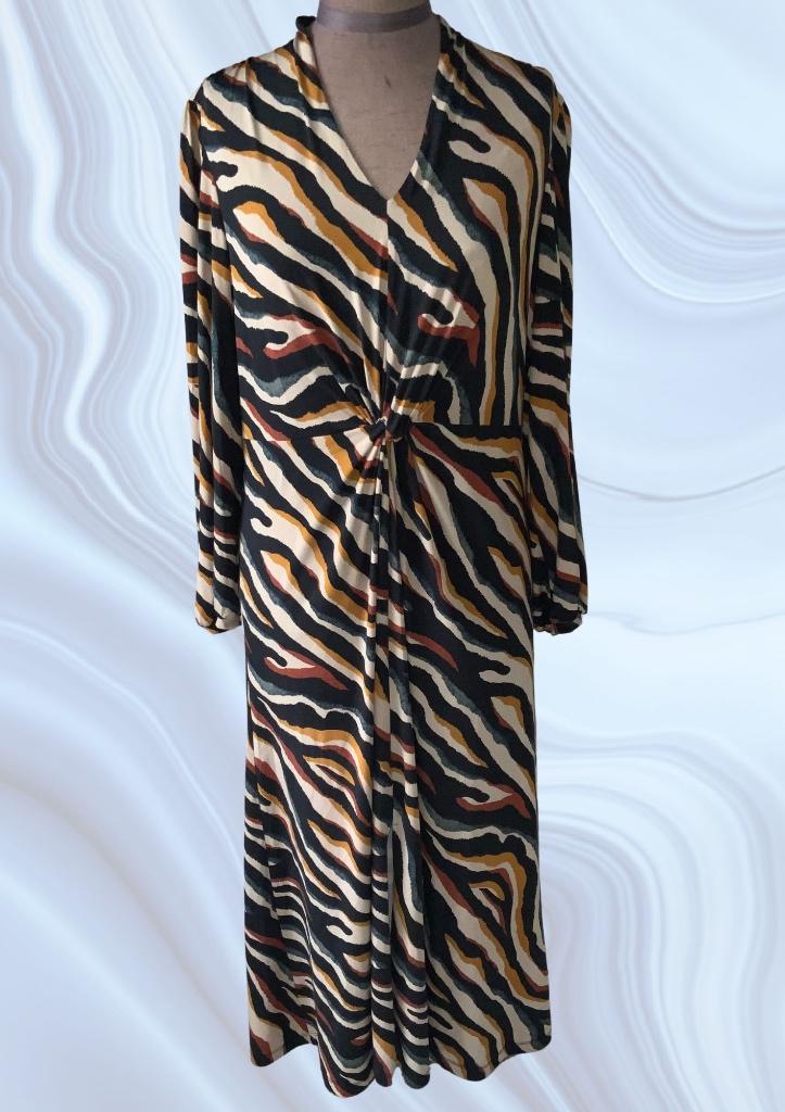 Lange jurk K-Design xxl, Verzenden, Maat 46/48 (XL) of groter, Onder de knie, K-Design