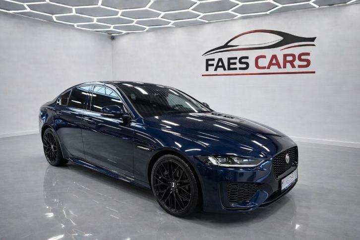 Jaguar XE 2,0D R-Dynamic, Auto's, Jaguar, Bedrijf, Te koop, XE, ABS, Diesel, Euro 6, Berline, 5 deurs, Automaat, Blauw, Blauw