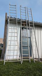 3 delig ladder van 4 m met 16 treden, Ophalen