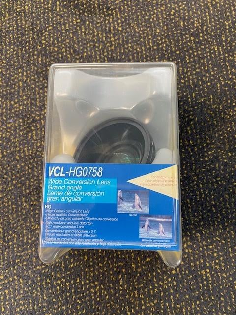 Sony VCL-0758 wide conversion lens, Ophalen, Nieuw, Groothoeklens