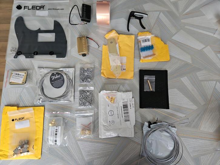 Volledige Gitaar Modificatie Set, Musique & Instruments, Instruments à corde | Guitares | Électriques, Enlèvement