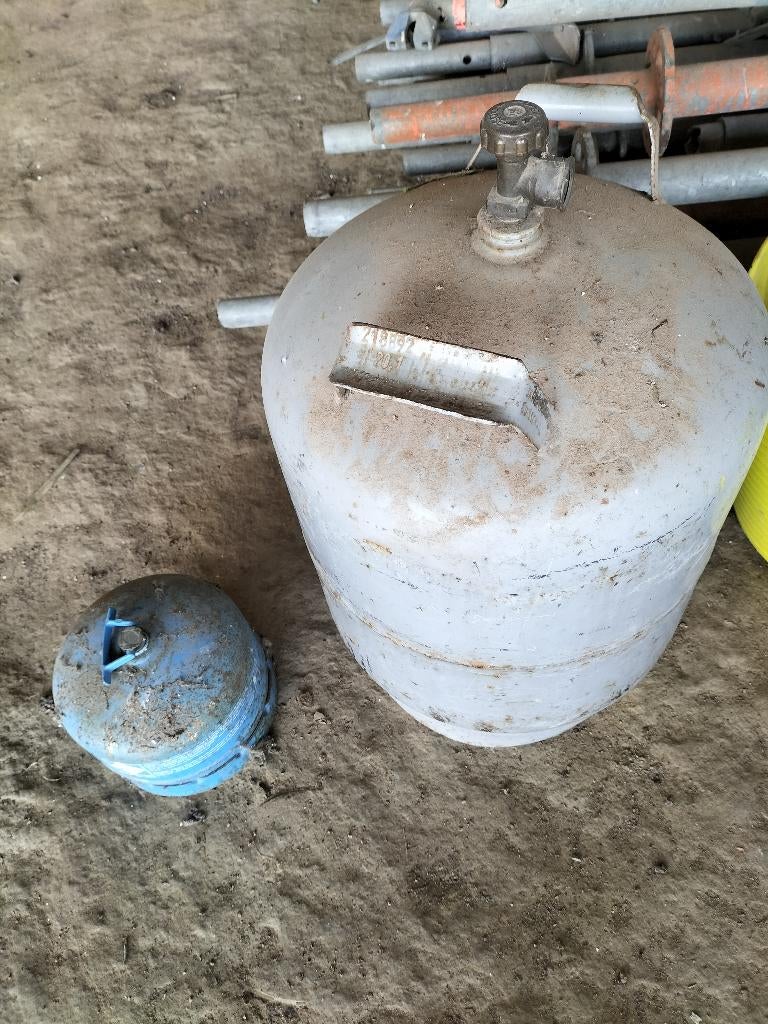 Gratis gasfles, Caravanes & Camping, Accessoires de camping, Enlèvement, Utilisé