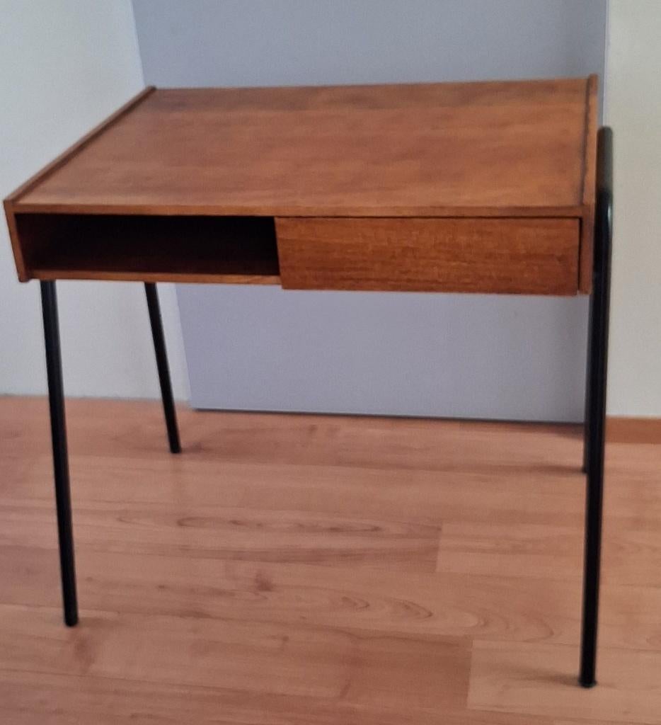 Bureau in massief hout - Maison du Monde, Huis en Inrichting, Bureaus, Zo goed als nieuw, Overige merken, Klassiek, Hout, Bruin