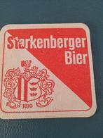 Bierviltje  starkenberger bier  recto-verso, Verzamelen, Biermerken, Ophalen of Verzenden