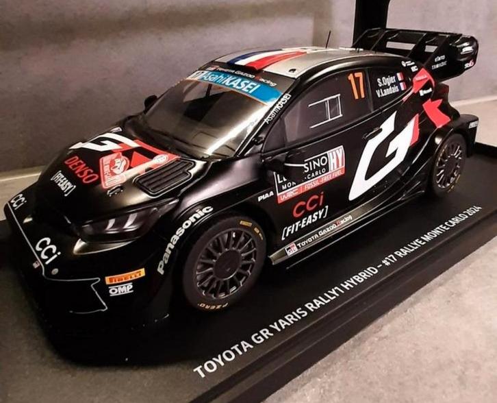 1:18/Toyota Yaris Rally/2e Rally Monte Carlo 20124/ NIEUW, Hobby en Vrije tijd, Modelauto's | 1:18, Nieuw, Auto, Overige merken