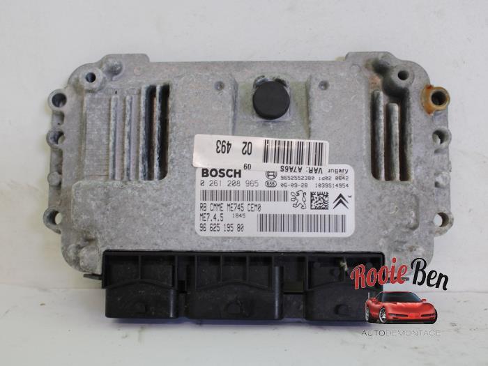 Ordinateur gestion moteur d'un Peugeot 207, -, 3 mois de garantie, Utilisé, -