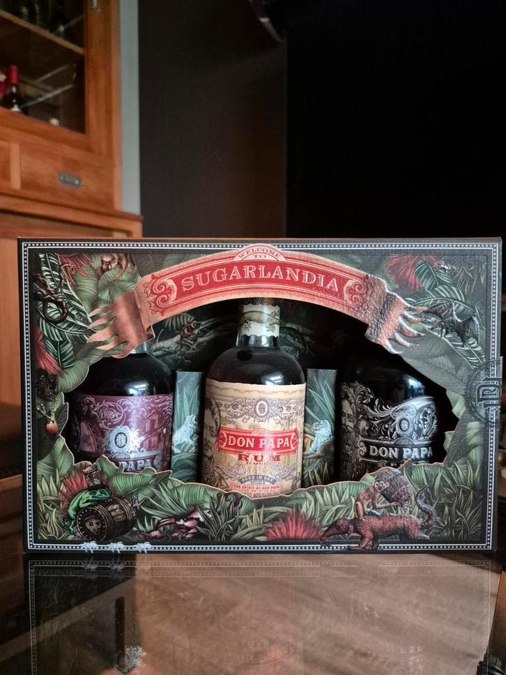 Don papa trio set 3 x 0.2L, Verzamelen, Wijnen, Ophalen of Verzenden