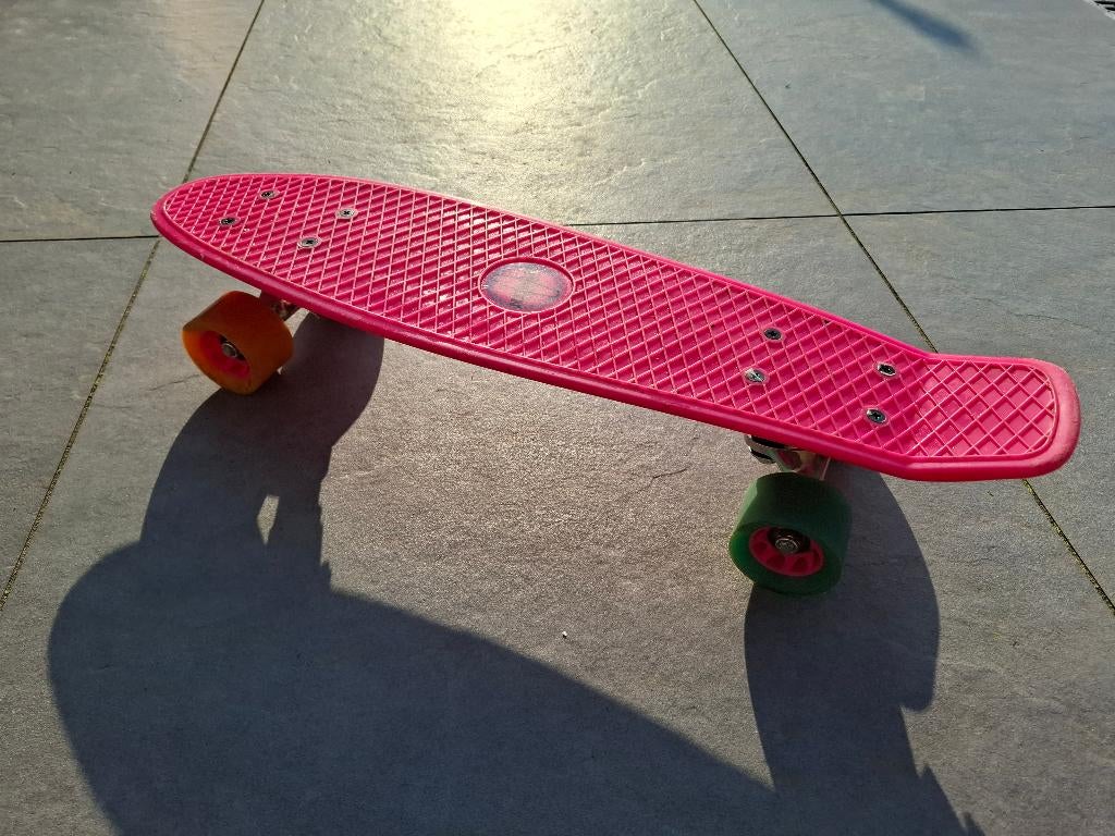 Nijdam Skateboard Pennyboard Cruiser, Sport en Fitness, Skateboarden, Ophalen of Verzenden, Zo goed als nieuw, Skateboard