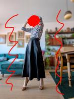 Echte lederen leer maxi rok maxi skirt, Kleding | Dames, Rokken, Maat 38/40 (M), Cuir, Zwart, Nieuw