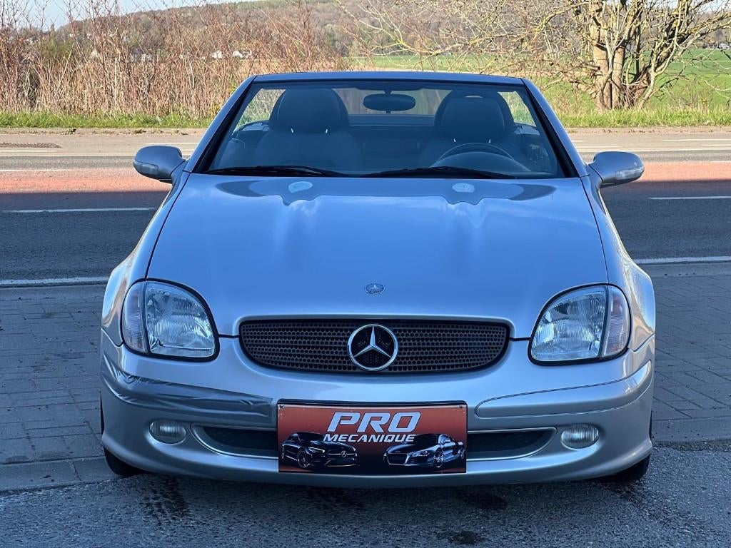 Mercedes-Benz SLK 200 2.0i*Carnet*Cabriolet*Pret a imm*etc, Achat, Entreprise, Noir, 1998 cm³
