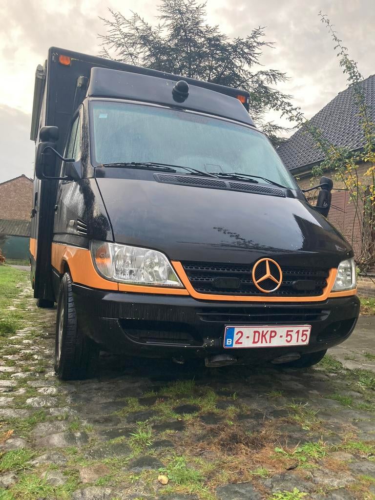 Mercedes sprinter 316 kampeerwagen / lichte vracht, Caravans en Kamperen, Mobilhomes, Particulier, Mercedes, Diesel, Automaat