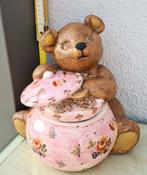 vintage beer koekjestrommel - mooie staat, Collections, Ours & Peluches, Enlèvement