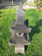 SUPERBE PAGODE ,LANTERNE JAPONAISE EN PIERRE DE LAVE, Jardin & Terrasse, Enlèvement, Comme neuf, Autres types