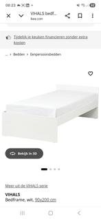 Bed Ikea 90×200/malmkast/ kledingrek ( volledige nieuwstaat, Enlèvement