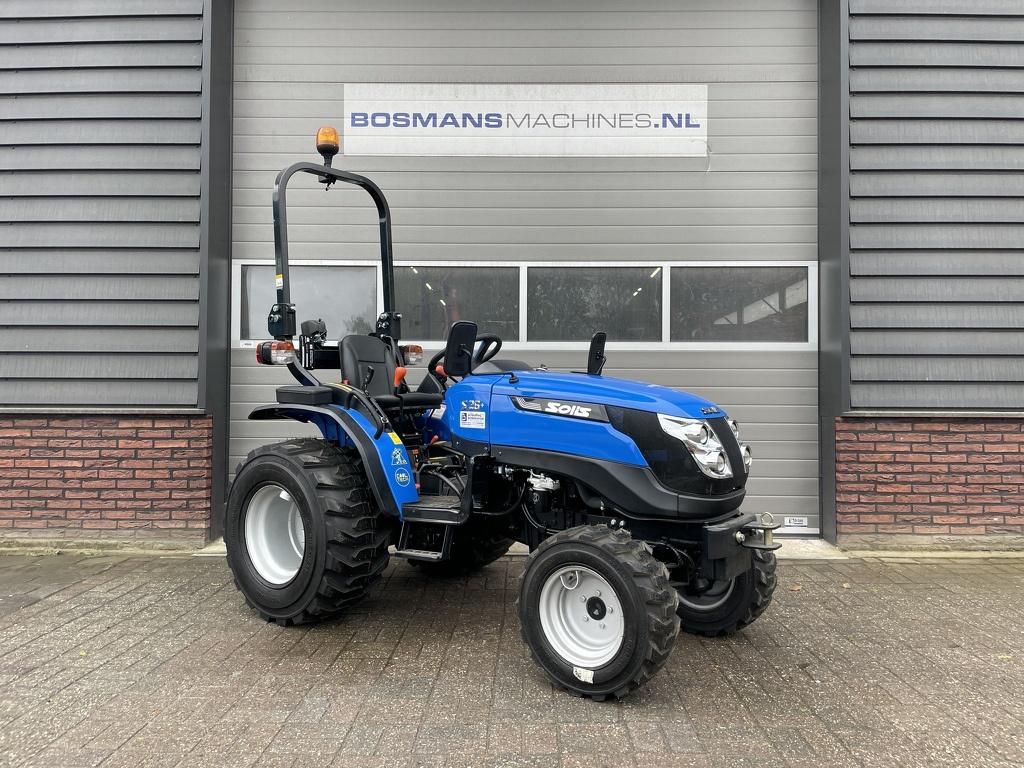 Solis 26 + minitractor NIEUW industriebanden 5 jaar GARANTIE, Neuf, Autres marques, Jusqu'à 2500