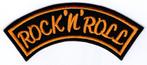 Rock'N'Roll stoffen opstrijk patch embleem #1, Verzenden, Nieuw, Kleding