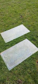 2x gehard scheepsraam / bootraam 960  563  10 mm – Rafa, Watersport en Boten, Ophalen, Zo goed als nieuw